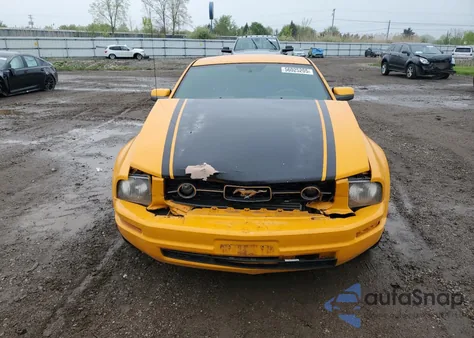 2007 Ford Mustang from USA, damaged, VIN 1ZVFT80N775362042